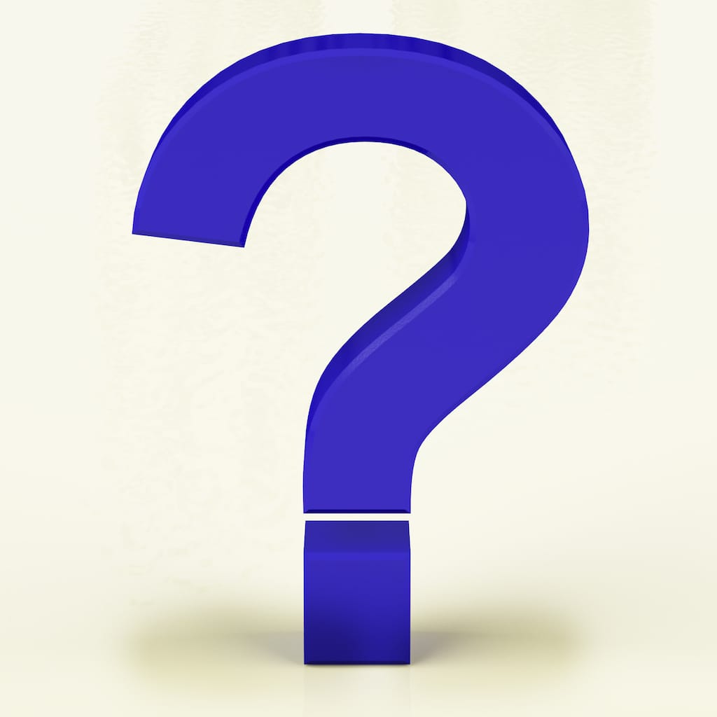 5 Blue Question Mark Representing Faqs Or Support SBI 300187284